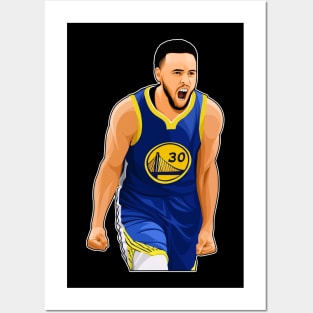 Stephen Curry #30 Get Score Posters and Art